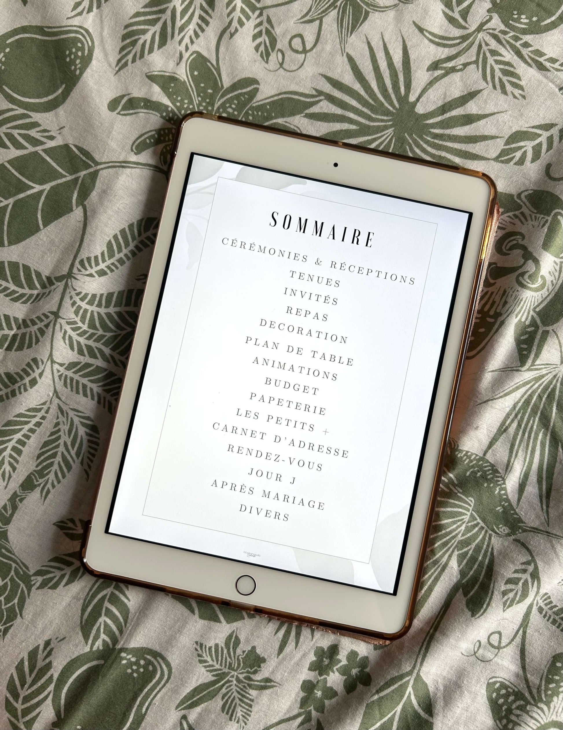 PDF imprimable, au secours on se marie