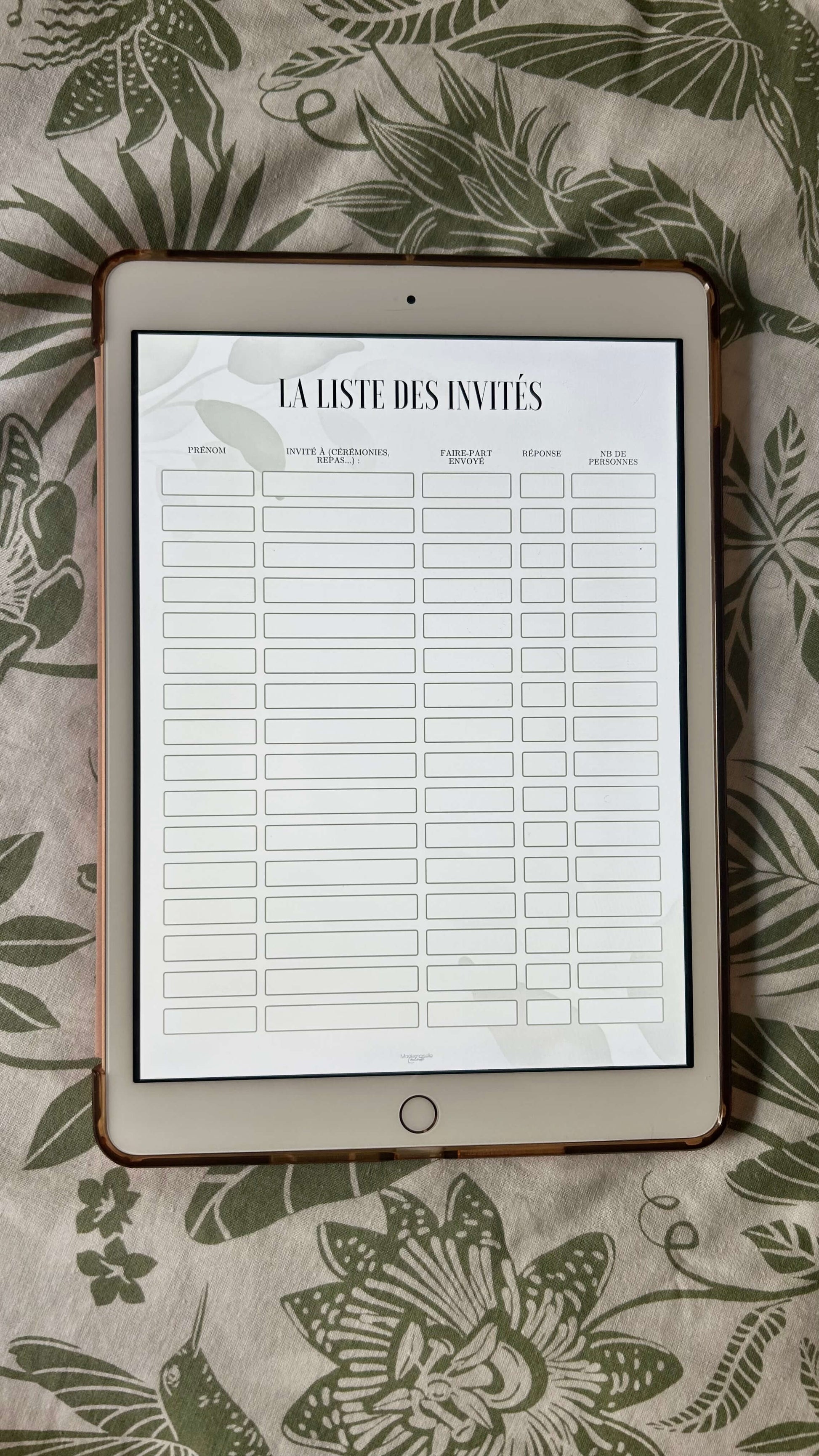 PDF imprimable, au secours on se marie, joli mariage, petit prix