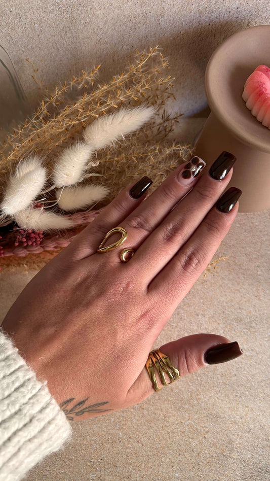 BAGUE MIMI OR PORTÉ