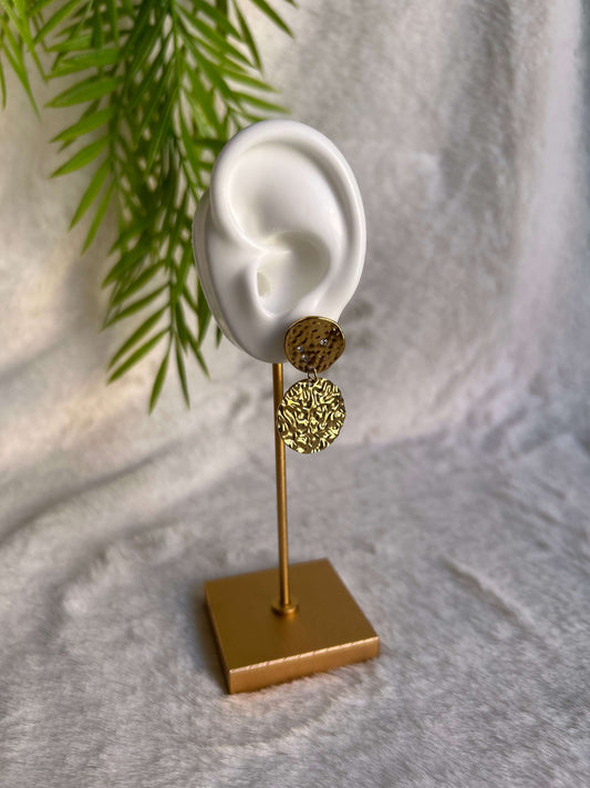 Boucles d'oreilles Maelys, or