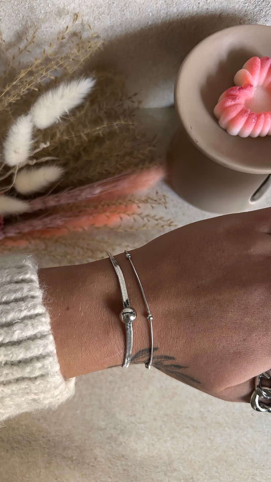 BRACELET OPHELIE ARGENT PORTÉ