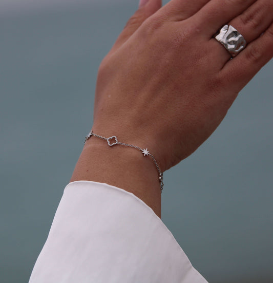 Bracelet Celestia, argent