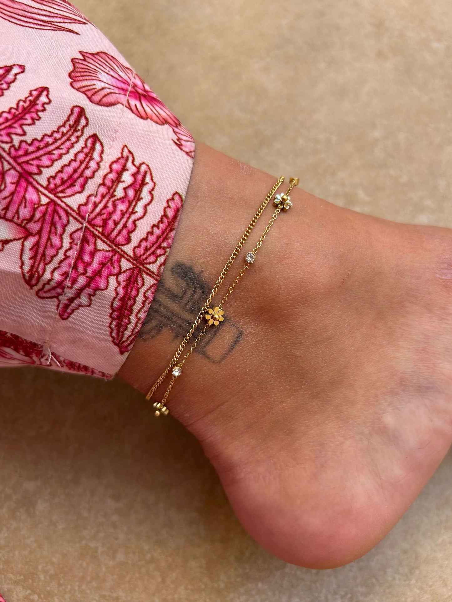 Bracelet de cheville Claire - Mademoiselle Louloute