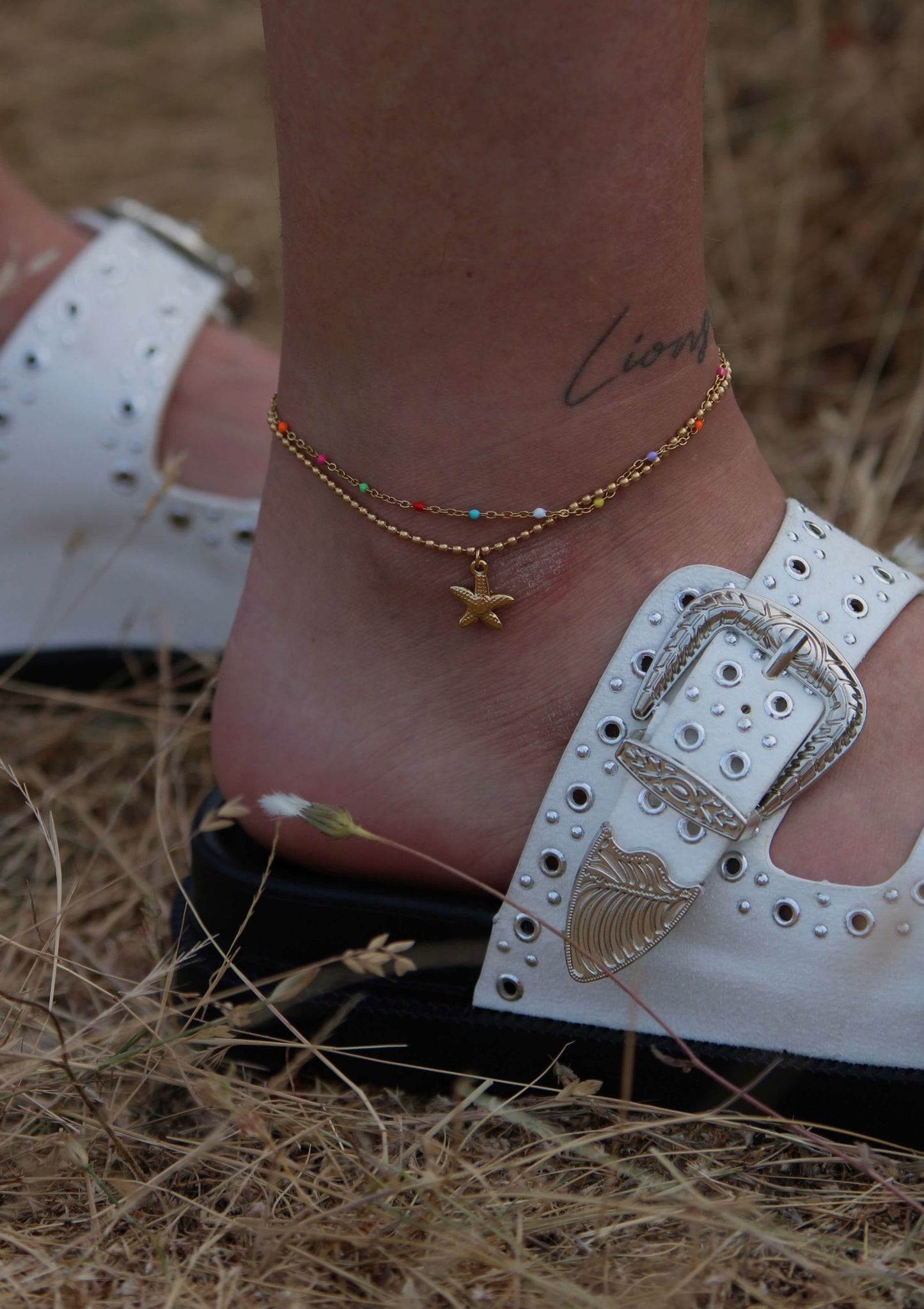 Bracelet de cheville Patricia - Mademoiselle Louloute