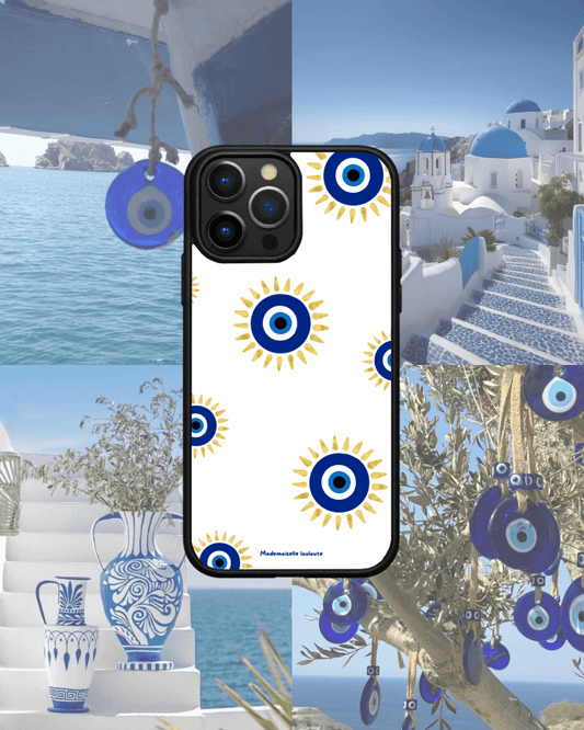 Coque téléphone oeil protection lucky sun