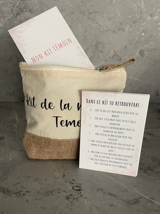 Coffret témoin - Mademoiselle Louloute