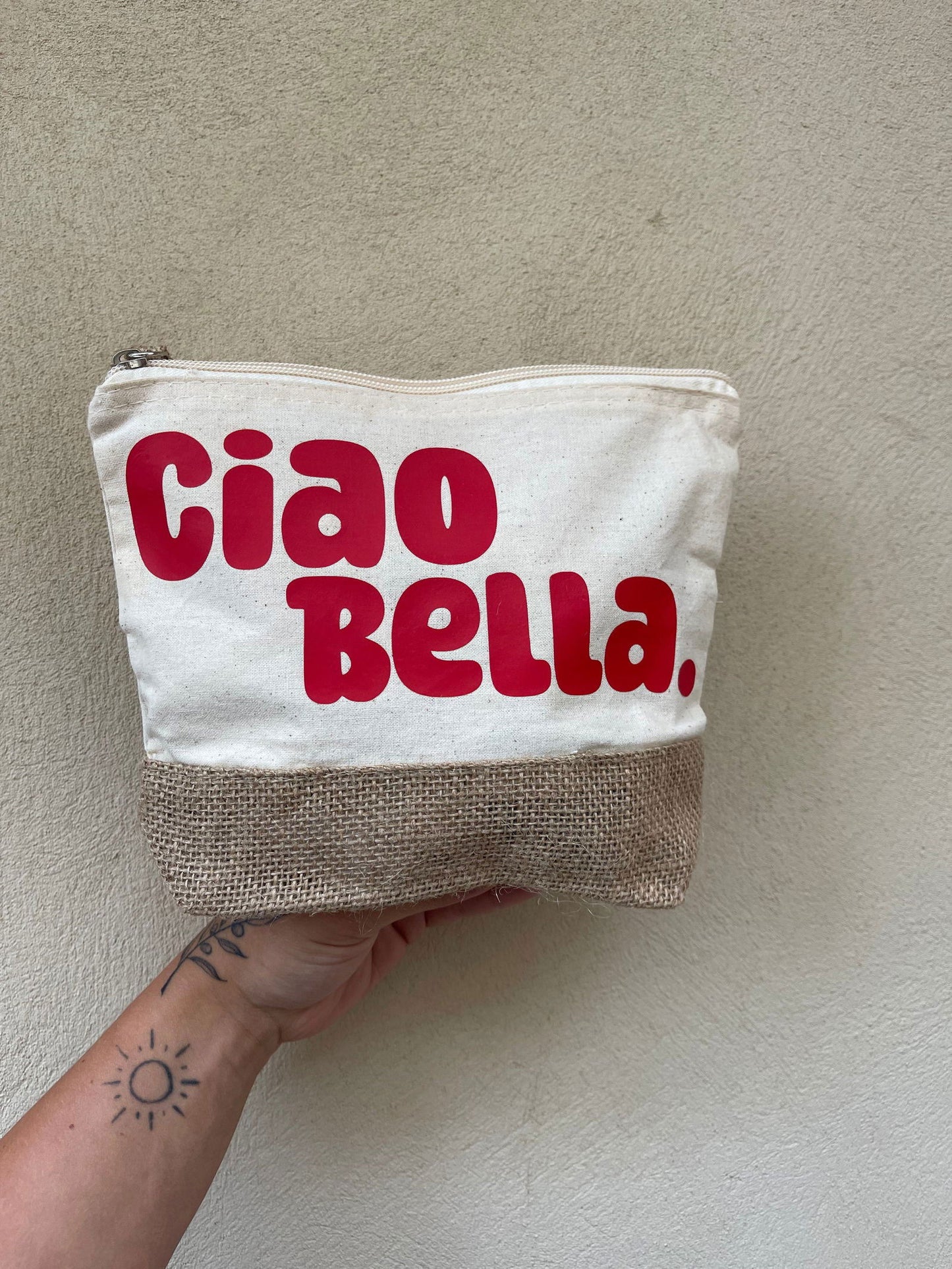 Pochette Ciao bella. - Mademoiselle Louloute
