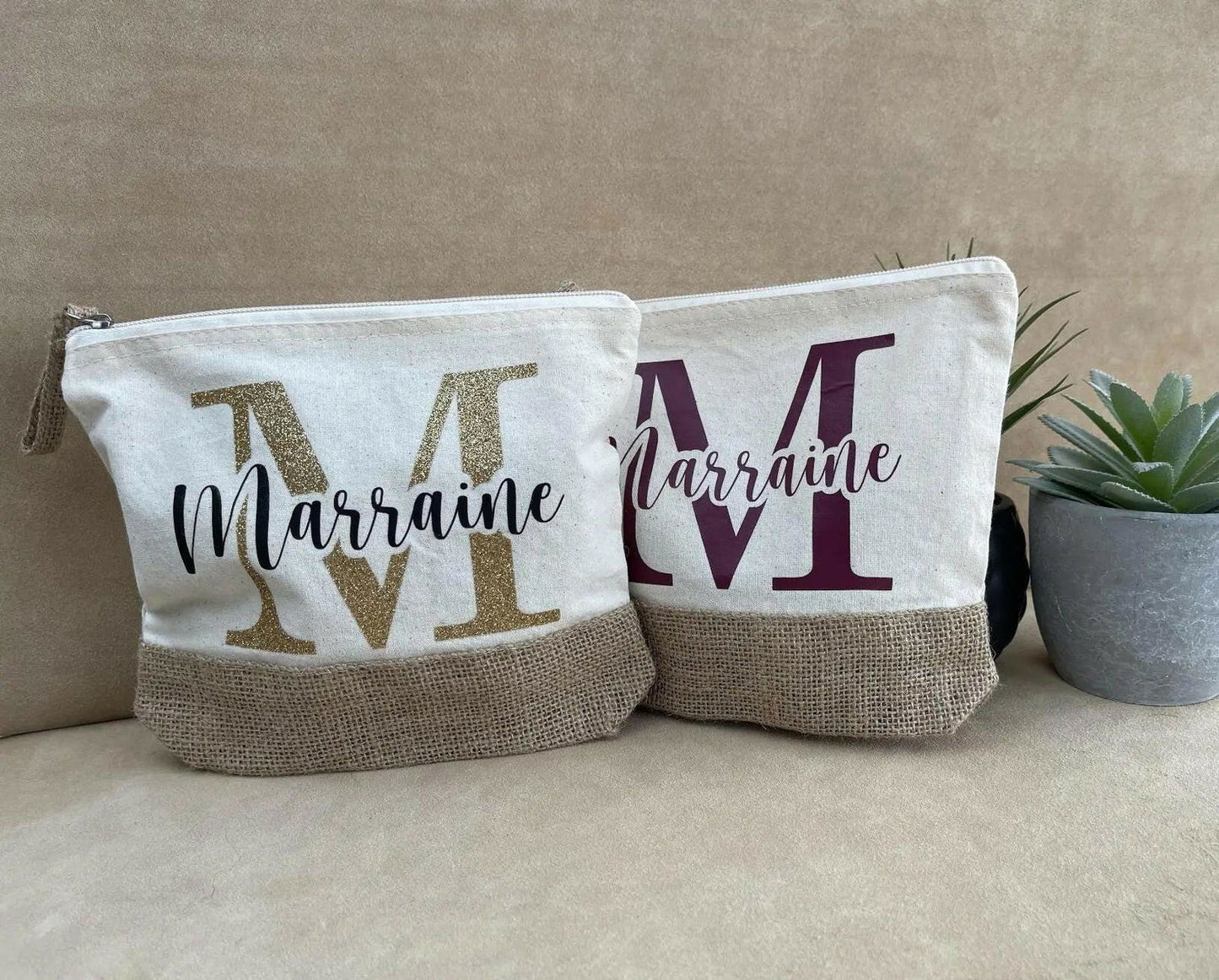 Pochette cadeau marraine - Mademoiselle Louloute