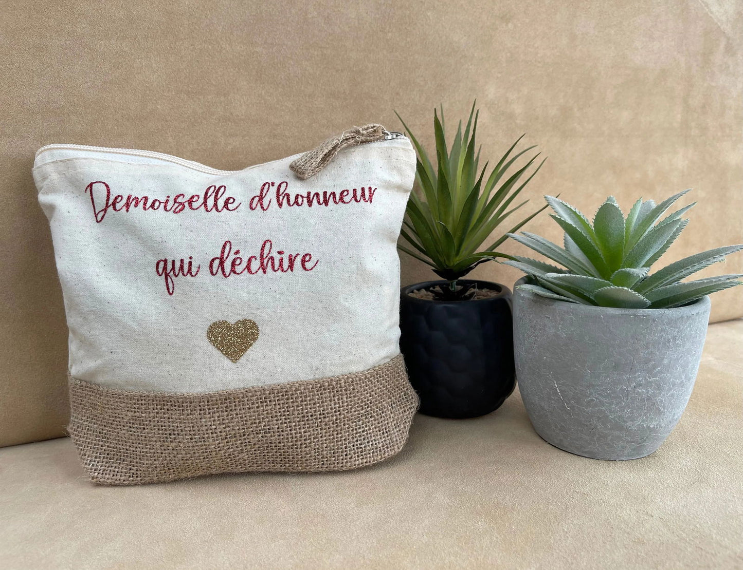 Pochette demoiselle d'honneur - Mademoiselle Louloute