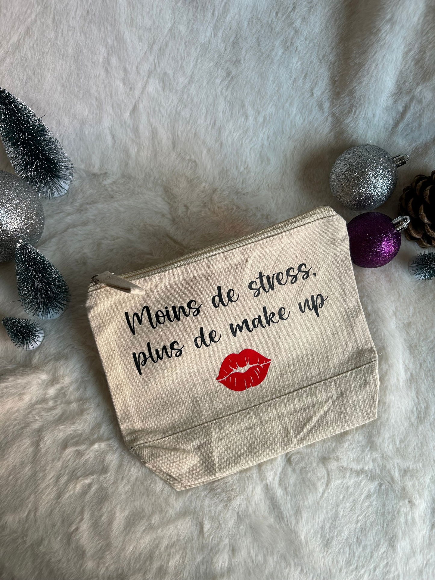 Pochette moins de stress, plus de make up - Mademoiselle Louloute