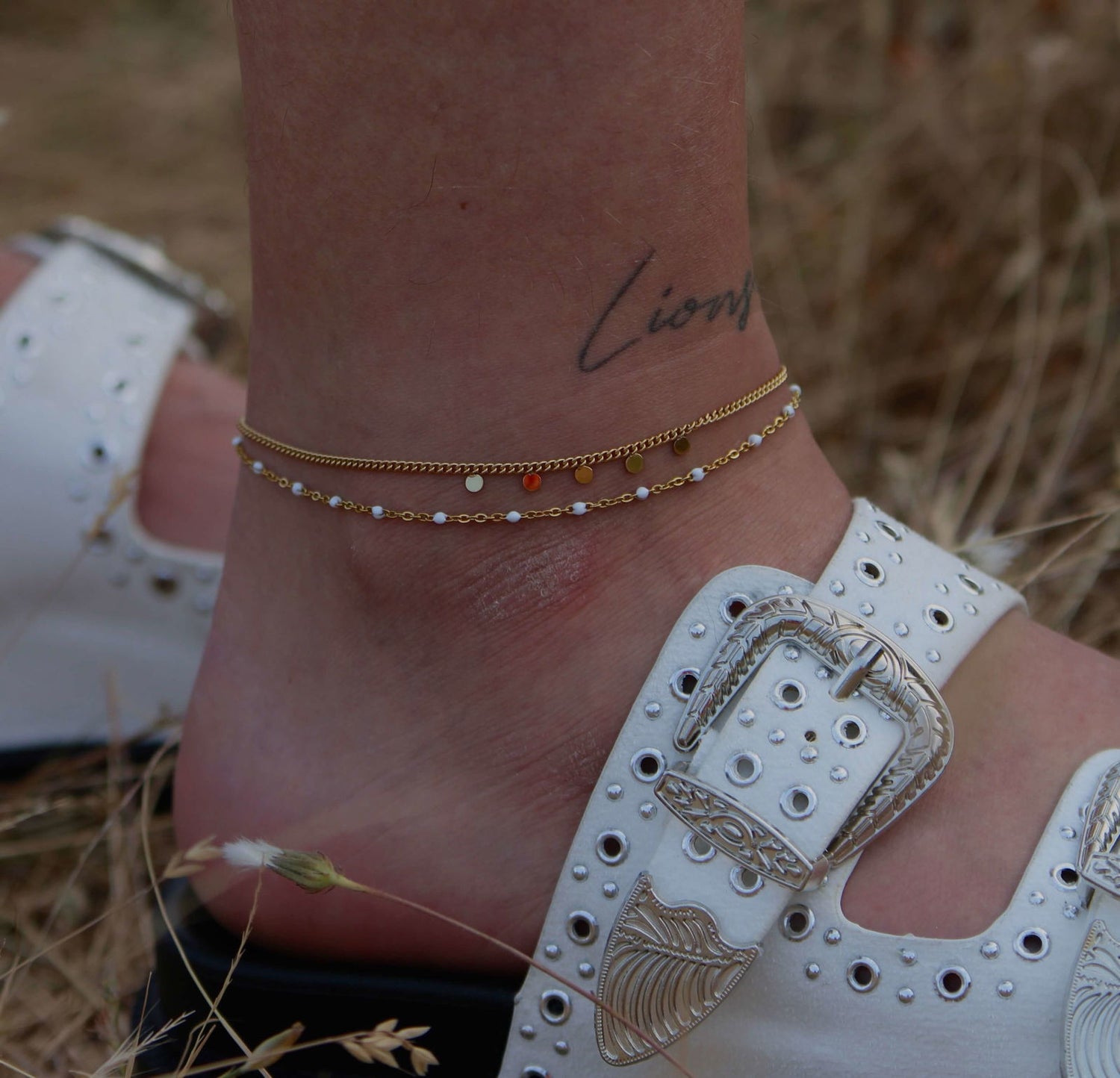 Bracelet de cheville - Mademoiselle Louloute