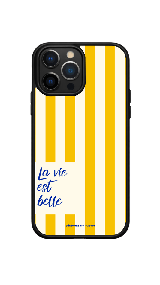 Coque 'la vie est belle"