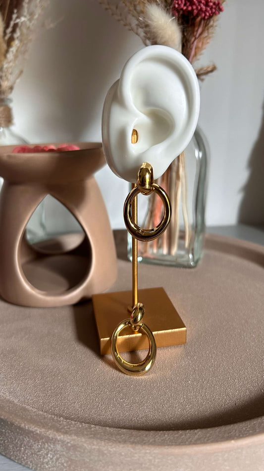 Boucles d'oreilles Or Elise 