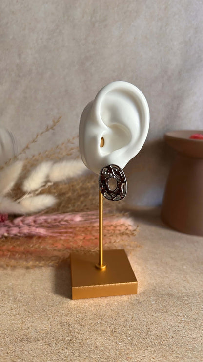 BOUCLES D'OREILLES CONSTANCE - ARGENT 