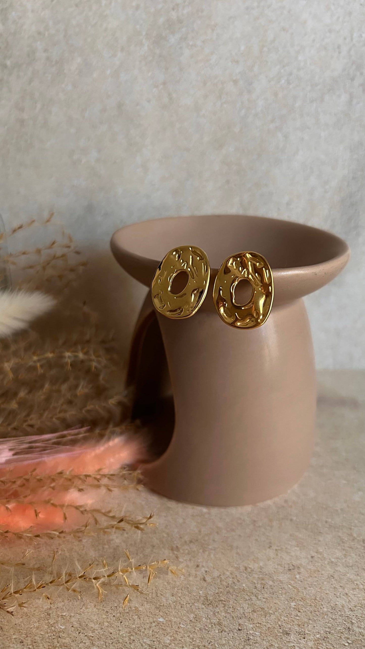 BOUCLES D'OREILLES CONSTANCE - OR 