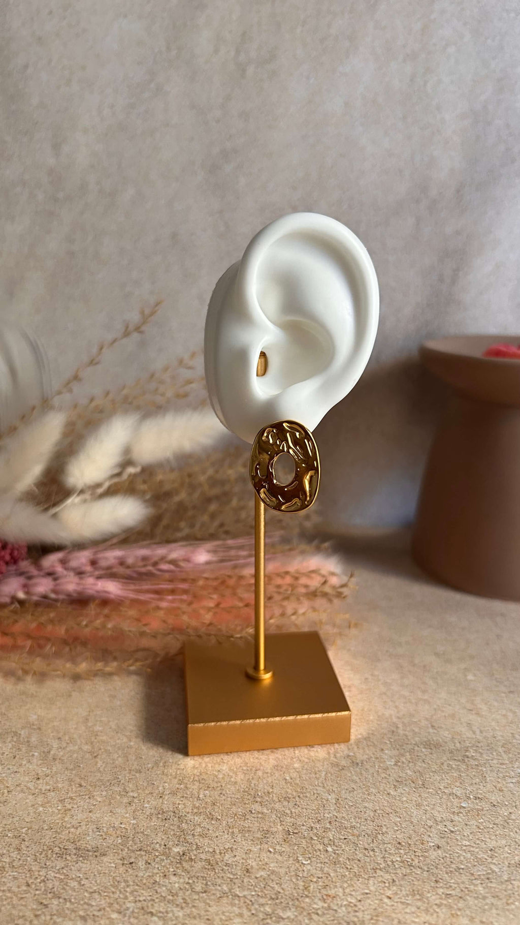 BOUCLES D'ORIELLES CONSTANCE OR 