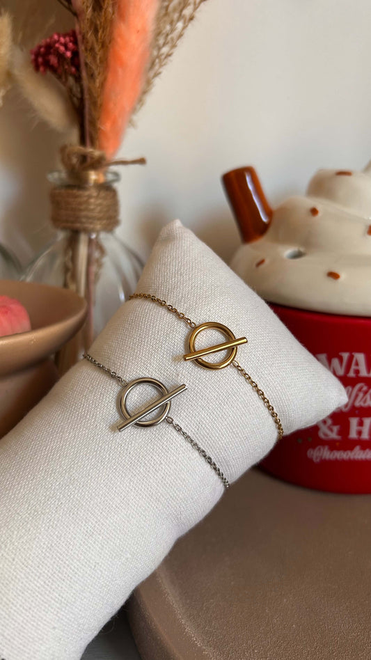 Bracelet Celia or et argent