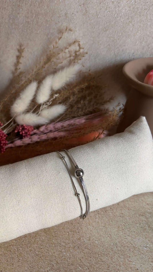 BRACELET OPHELIE ARGENT 