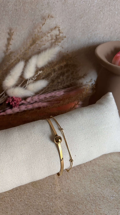 BRACELET OPHELIE OR 