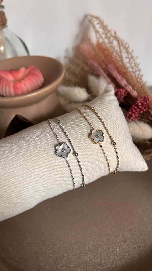 Bracelet Talia or et argent 