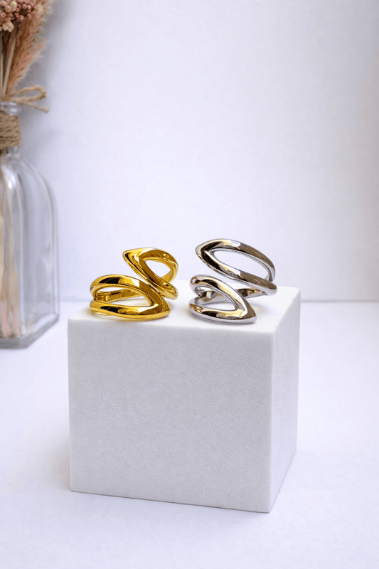 Bague Solange or et argent