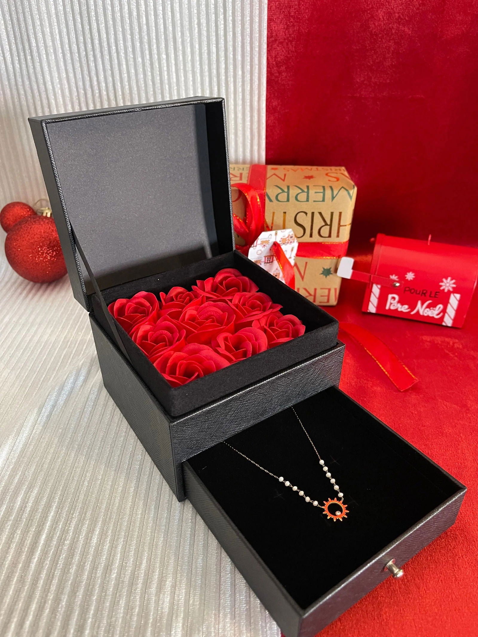 Boite cadeau bijoux - Mademoiselle Louloute