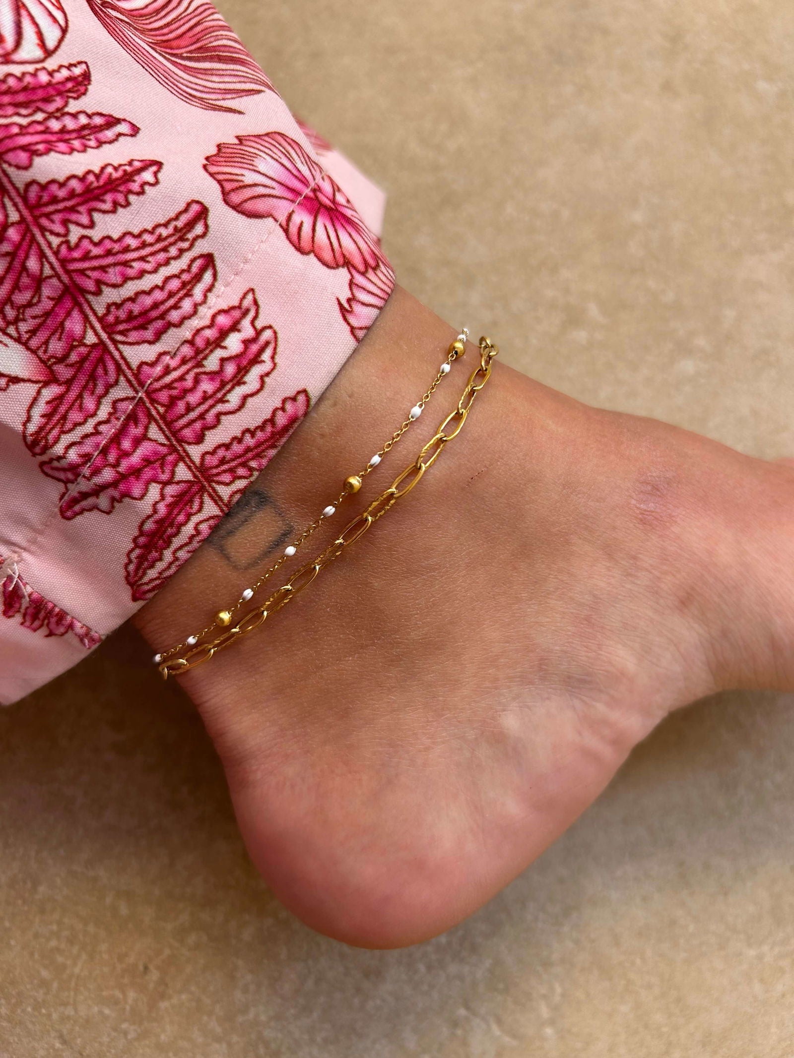 Bracelet de cheville Morgane - Mademoiselle Louloute