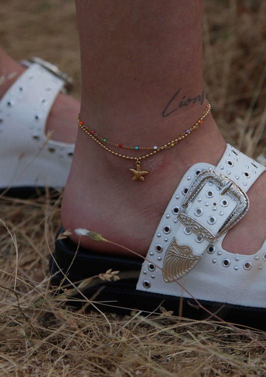 Bracelet de cheville Patricia - Mademoiselle Louloute