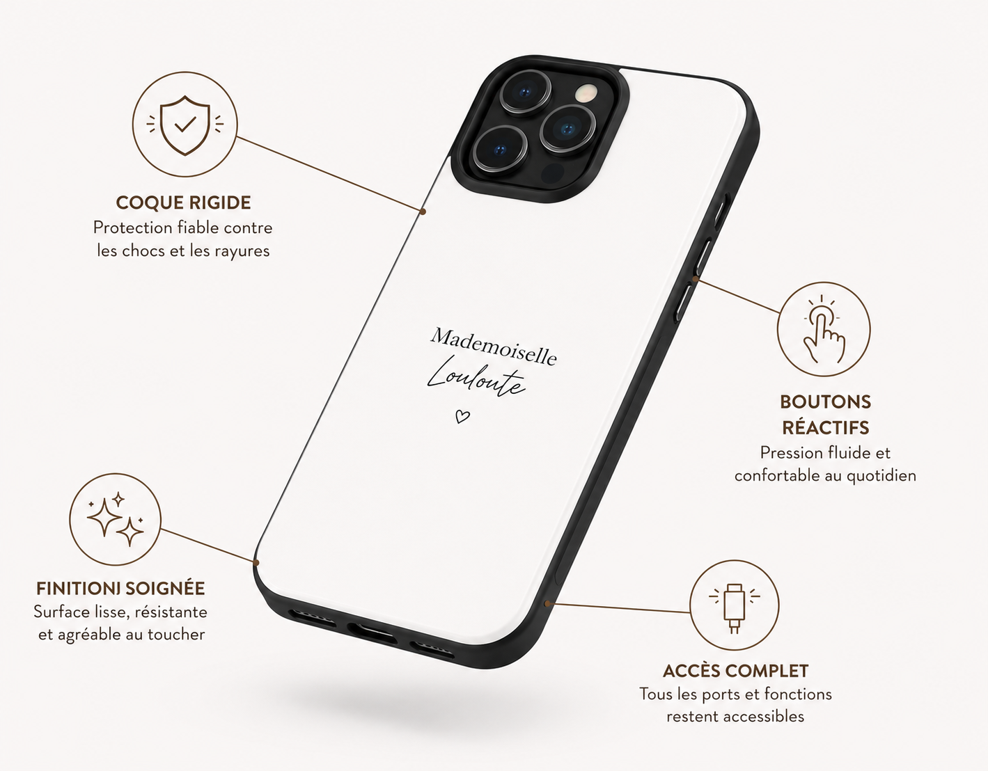 Explications coques, protection, finitions... 