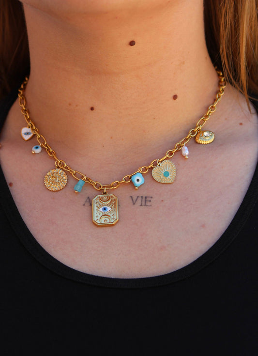 Collier Coralie - Mademoiselle Louloute