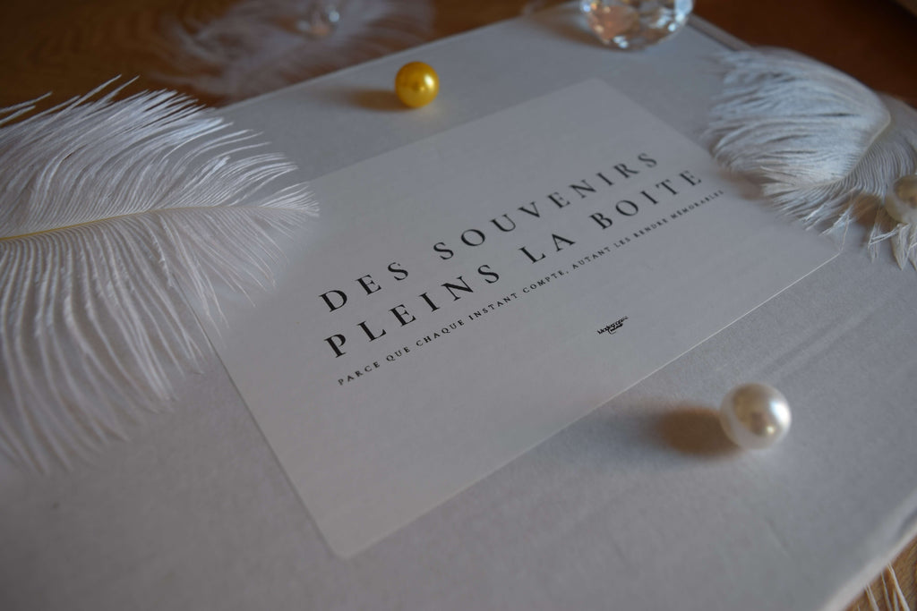 Boite animation souvenir 