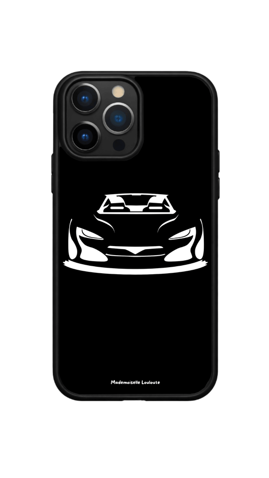 Coque de téléphone Midnight Run avec illustration de voiture sportive