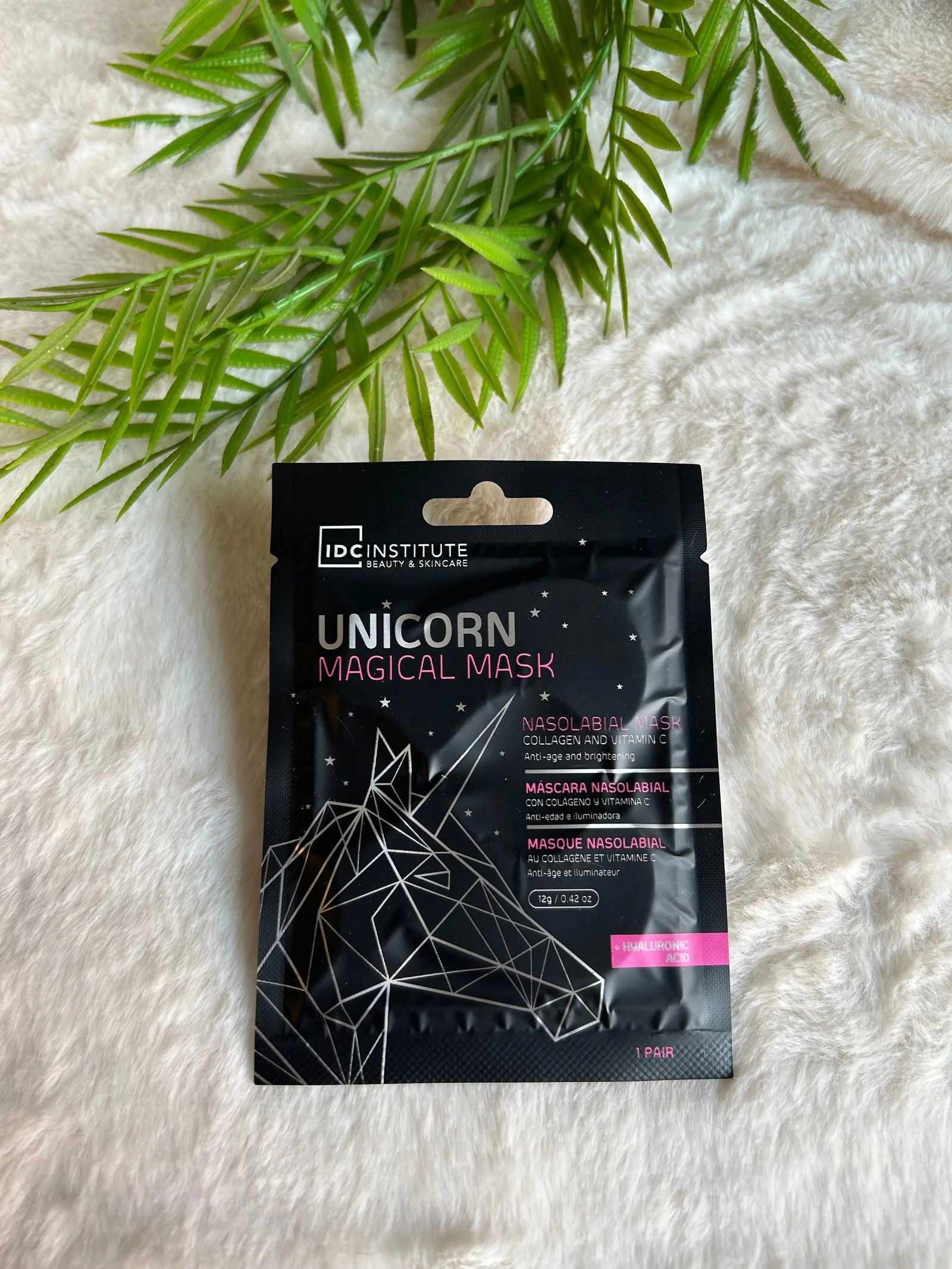 Masque unicorn - Mademoiselle Louloute