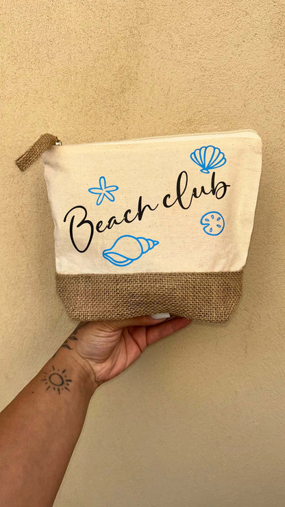 Pochette "Beach Club" – Esprit Bohème Chic