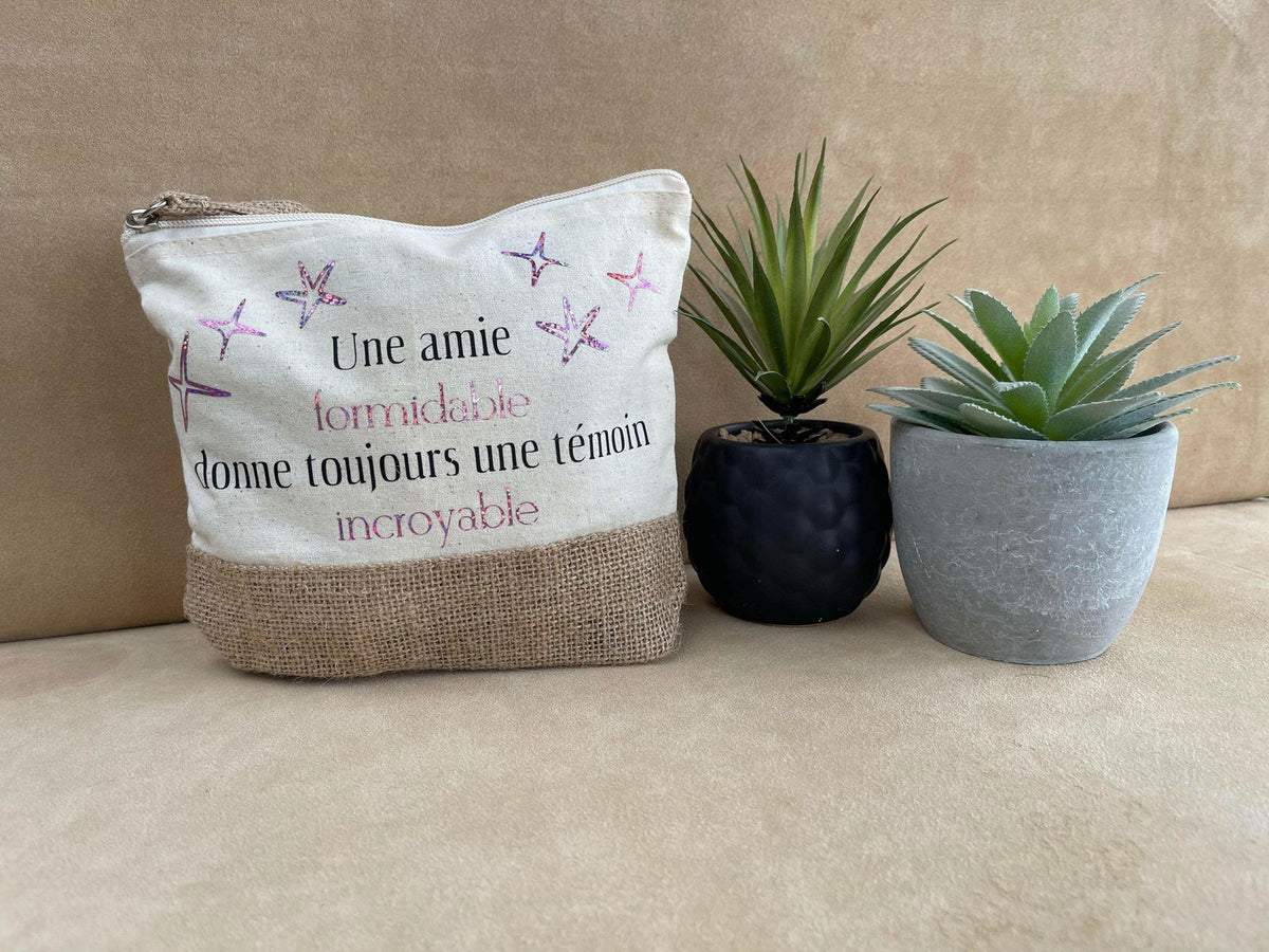 Pochette témoin incroyable - Mademoiselle Louloute