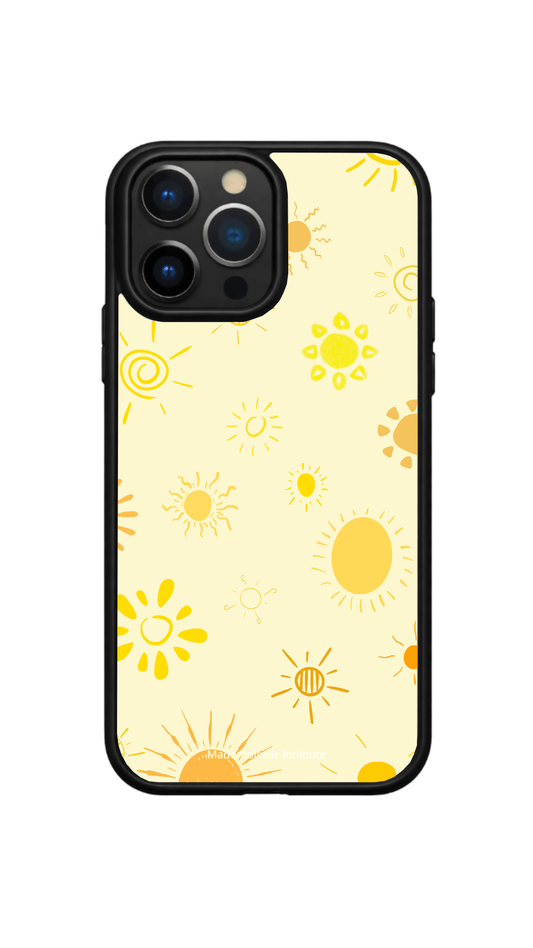 Coque design soleil 