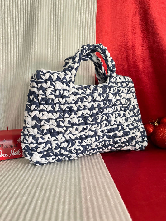 Sac en crochet - création unique - Mademoiselle Louloute